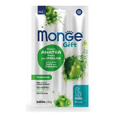 Monge Dog Gift Sticks Training Rich in Fresh Duck and Spirulina 45 g