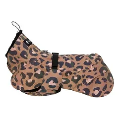 PAIKKA atspindintis lietpaltis šunims Visibility Raincoat V2, Leo Leopard