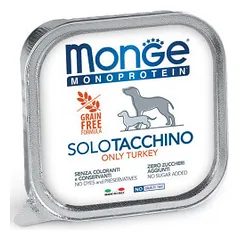 Monge Monoprotein konservai su kalakutiena šunims - Pet24