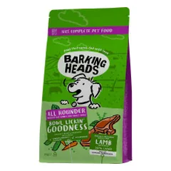 Barking Heads Bowl Lickin Goodness sausas pašaras su ėriena šunims
