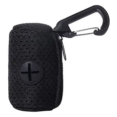 Zoomtopia Distributeur sacs à caca chien noir tissu maille pratique