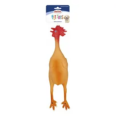 Latex dog toy CHICKEN L 45cm