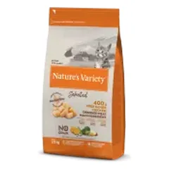 NATURE'S VARIETY Selected Kitten sausas pašaras su vištiena kačiukams