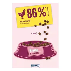 Happy Cat Minkas Kitten Care Geflugel visavertis pašaras jauniems kačiukams 10 kg — 2 nuotrauka