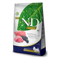 FARMINA N&D PRIME - DOG Dry Lamb&Blueberry ADULT MINI 2,5 kg