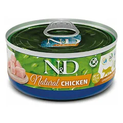 Farmina N&D Cat Natural su vištiena, drėgnas maistas katėms 70 g — 2 nuotrauka