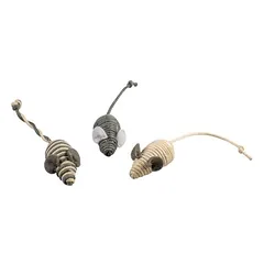 Duvo+ Katzenspielzeug Rope kleine Mäuse grau