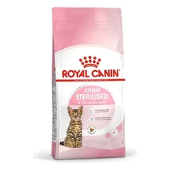 ROYAL CANIN KITTEN STERILISED 2 KG – sausas maistas jauniems augantiems sterilizuotiems / kastruotiems kačiukams — 2 nuotrauka