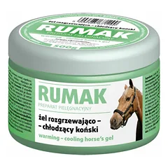 Rumak Warming-Cooling šildantis atvėsinantis gelis žirgams, 500 g