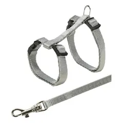 Trixie Junior Kačiukų petnešos su pavadėliu, 19-31 cm-8 mm, 1.20 m