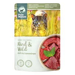 Pure Nature Feline drėgnas maistas katėms 12 x 85 g — 3 nuotrauka