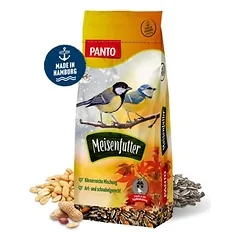 PANTO Meisenfutter – pašaras zylėms su žemės riešutais ir saulėgrąžų sėklomis, 1kg — 3 nuotrauka