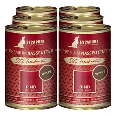 Escapure Puppy Beef - šlapias maistas šuniukams, jautiena su daržovėmis ir vaisiais, 400g — 3 nuotrauka