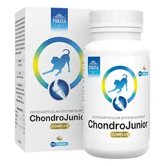 Pokusa ChondroJunior 120 tabletės - papildas, palaikantis šuniukų skeleto ir sąnarių sistemos vystymąsi — 2 nuotrauka