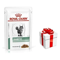 ROYAL CANIN Diabetic DS46 12x85g paketėlis + STAIGMENA KATEI