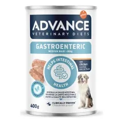 Advance Gastroenteric konservai vidutinių ir didelių veisliu šunims 6x400g
