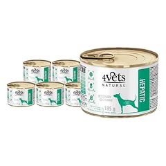 4Vets Dog Hepatic 6x185g