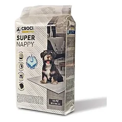 CROCI SUPER NAPPY Higieniniai paklotai 60x90cm, 10vnt