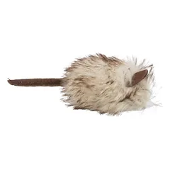 Trixie pliušinė pelė katėms su katžole, 9 cm, 1 vnt. — 2 nuotrauka
