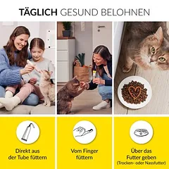GimCat Cheese Biotin pasta, skanėstai katėms, 50 - 79 g — 4 nuotrauka