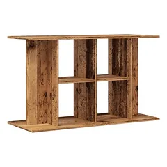 Prolenta Premium akvariumo stovas Dade City, 120 x 40 x 60 cm, pilka, mediena — 4 nuotrauka