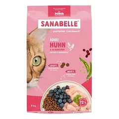 SANABELLE Adult Vištiena 8 kg suaugusiems katėms