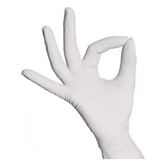 XL powdered-free disposable latex gloves, N100 — 3 nuotrauka