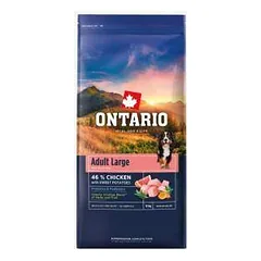 Šunų ėdalas – Ontario Adult Large, su vištiena ir saldžiosiomis bulvėmis, 12 kg