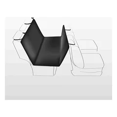Trixie Car Seat Cover automobilio sėdynės užvalkalas, atsparus vandeniui, su neslystančiu pagrindu, 1.45 x 1.60 m, juodas — 2 nuotrauka