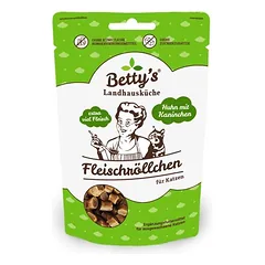 Betty's Landhausküche Katze Fleischröllchen Huhn und Kaninchen