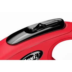 FLEXI New classic M tape automatinis pavadėlis šunims iki 25kg, juosta 5m, raudonas — 2 nuotrauka