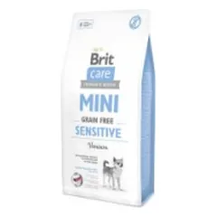Brit Care Mini Sensitive Venison (elniena) sausas pašaras šunims 7kg, 7 kg parduotuvėje akvanamai.lt