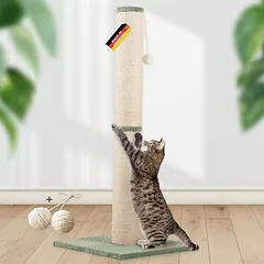 Rohrschneider XL Katzenbaum / Kratzsäule – Cordstoff