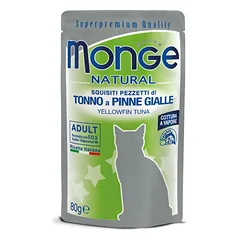 MONGE Natural konservuotas pašaras su tunu katėms, 80 g parduotuvėje petbaze.lt