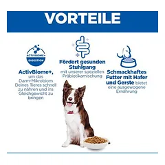 Hill's Science Plan Perfect Digestion Adult 1+ Medium su vištiena ir rudaisiais ryžiais, sausas maistas šunims, 1,5 - 2,9 kg — 4 nuotrauka
