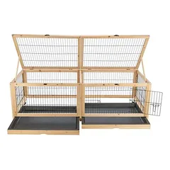 Trixie patalpų aptvaras jūrų kiaulytėms ir triušiams, L 150 x B 50 x H 60 cm — 2 nuotrauka
