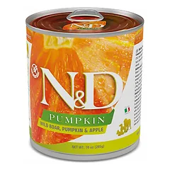 Farmina N&D Dog Pumpkin All Breeds su šerniena, moliūgu ir obuoliais, drėgnas maistas šunims 285 g — 3 nuotrauka
