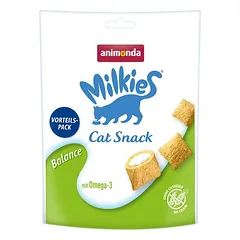animonda Milkies traškios pagalvėlės, mišrus rinkinys, skanėstai katėms — 4 nuotrauka