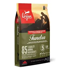 ORIJEN Tundra – begrūdis šunų maistas visų veislių ir amžiaus grupių