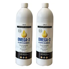 LAB-V Omega-3 lašišų aliejus šunims ir katėms 2x1l 