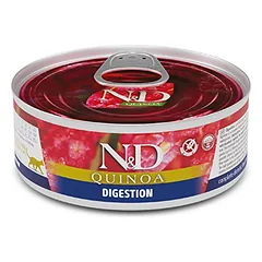 FARMINA N&D QUINOA - CAT Wet DIGESTION ADULT 80 g (pak.24)
