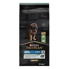 PURINA PRO PLAN Large Robust Puppy Sensitive Digestion Turtingas su Aviena 12 kg sausa maistas šuniukams