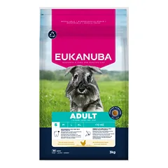 Eukanuba Life Care Small Adult sausas maistas mažų veislių šunims su vištiena, 3 kg