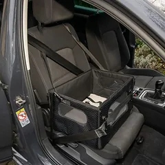 Nomad Tales automobilinė sėdynė šunims, ebony, Labai mažiems < 4 kg — 2 nuotrauka