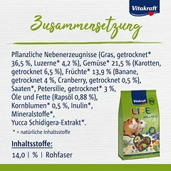 Vitakraft Life Wellness jūrų kiaulytėms, 600 g — 2 nuotrauka