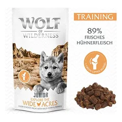 Wolf of Wilderness Training JUNIOR “Explore the Wide Acres” Huhn