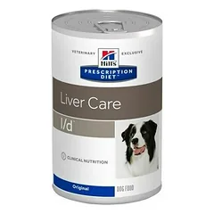 Hill's Prescription Diet Dog L/D Liver Care, veterinarinis maistas šunims 370 g