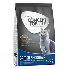 Concept for Life British Shorthair Adult sausas maistas katėms – patobulinta receptūra!, < 1,4 kg — 2 nuotrauka