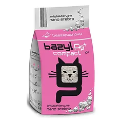 Bazyl Ag+ Compact bentonitinis kraikas katėms