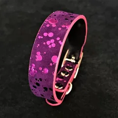 Bestia Welpenhalsband Viola Drops